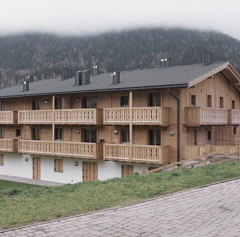 Wohnanlage aus Holz in Bozen - Südtirol | © Davide Perbellini